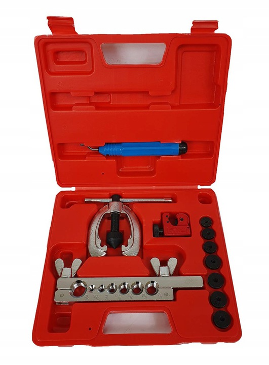 ZESTAW DO ZARABIANIA PRZEWODÓW HAMULCOWYCH 11 EL PRASKA Z OBCINAKIEM