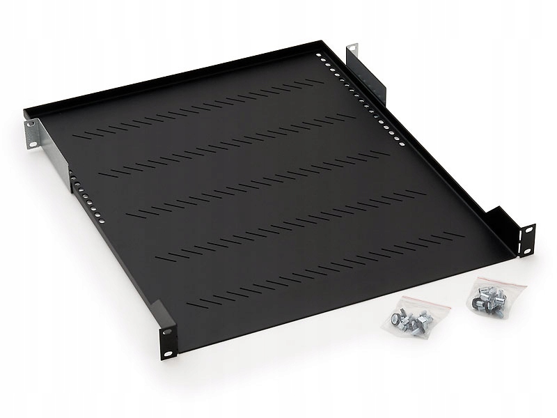 Triton Polička s perforací 1U/550mm, max.nosnost 40kg