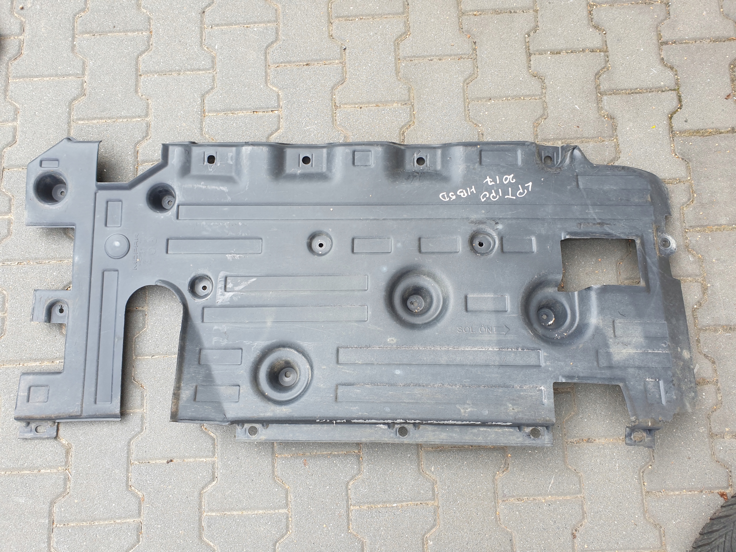cover lower chassis FIAT TIPO 2015- 52015933