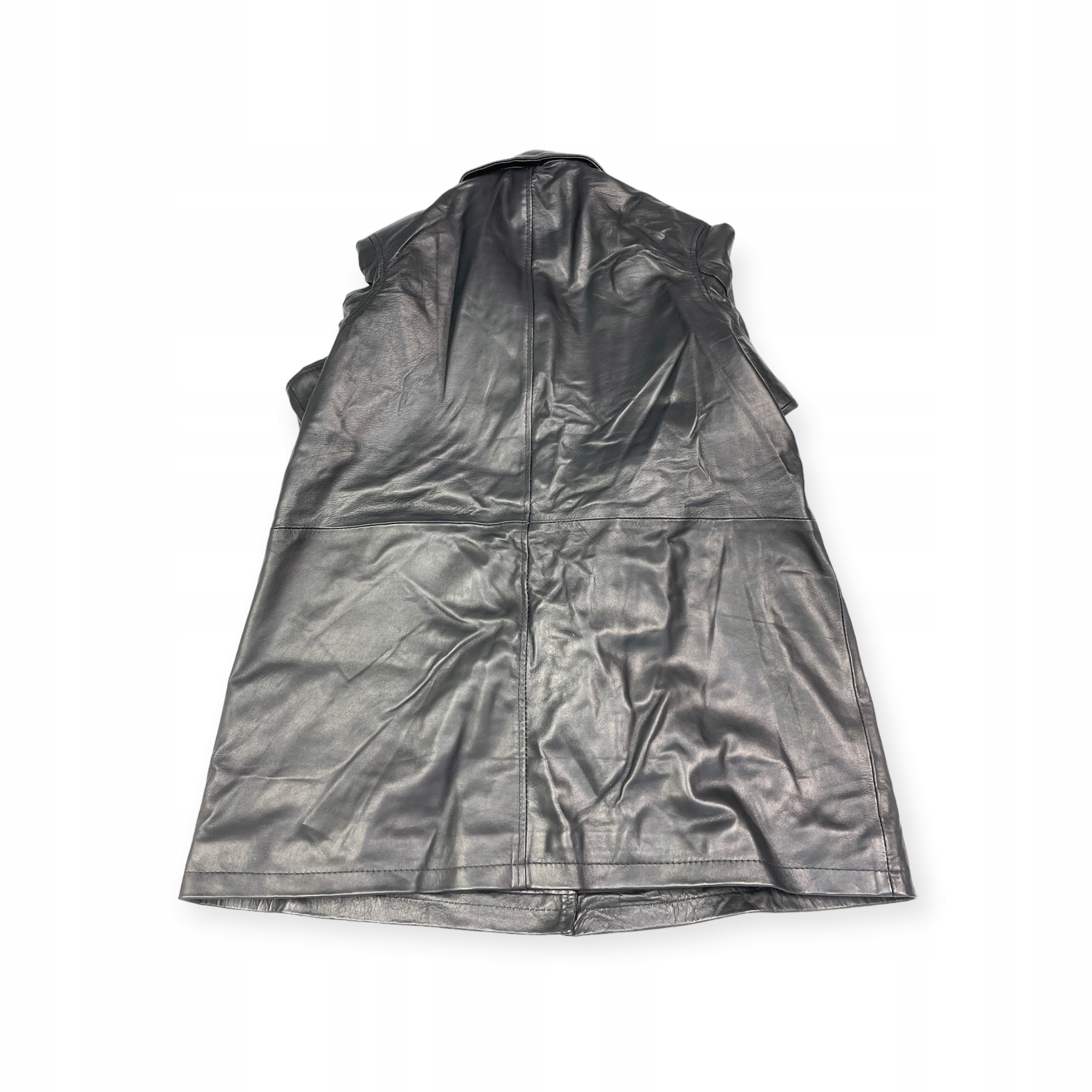 Černá kožená pánská bunda Real Leather 3XL