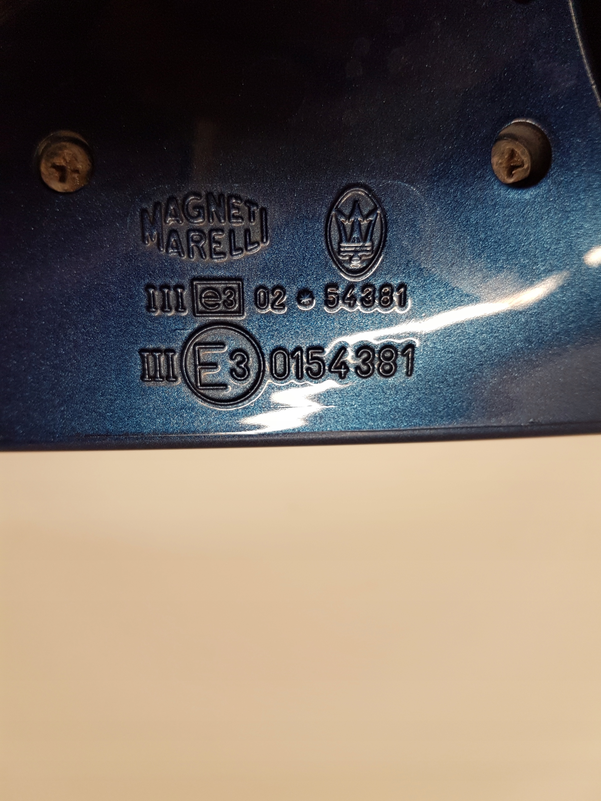 mirror right MASERATI 3200 GT 7+4 PIN 0154381
