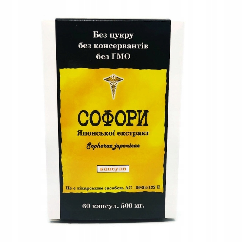 Sofora Japońska perełkowiec 60 kapsułek 500mg