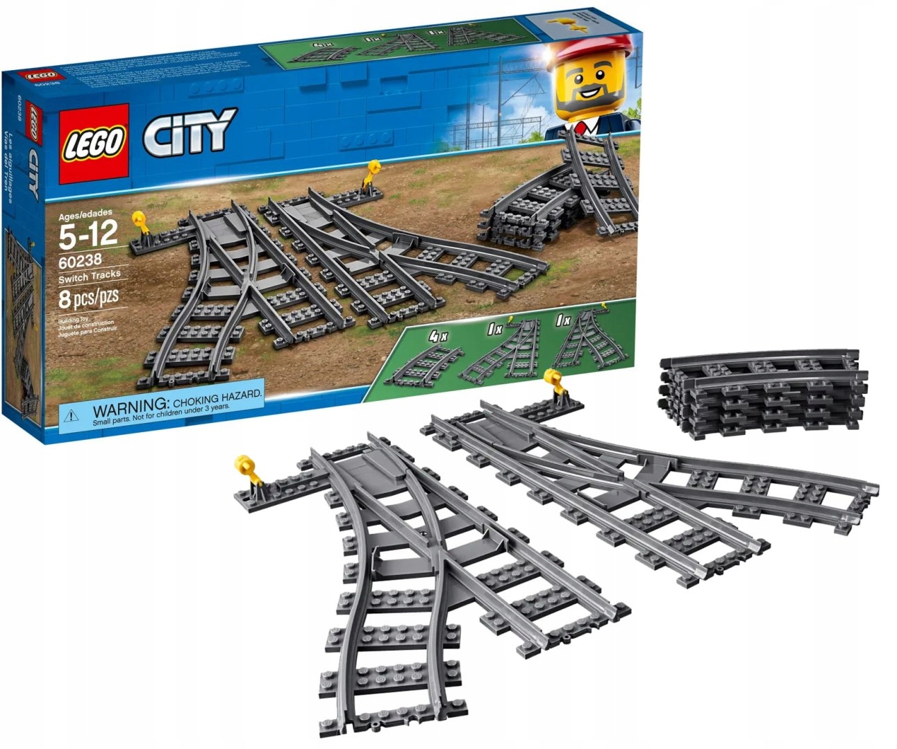 60238 Lego City Výhybky Lego