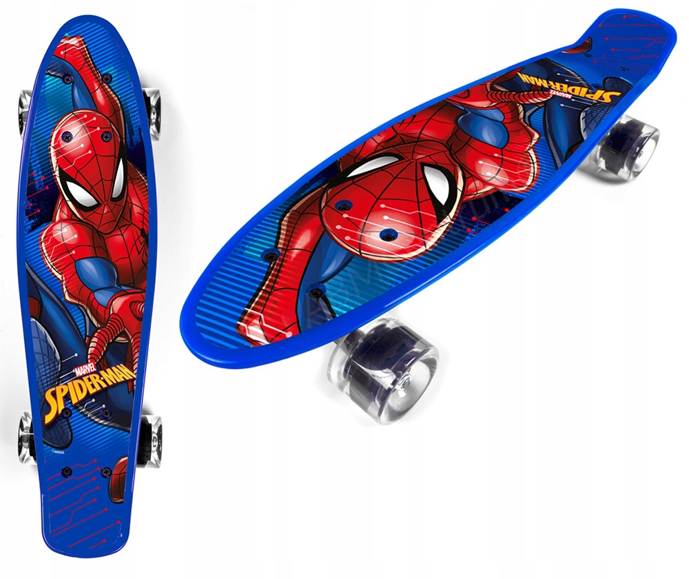 

Deskorolka Deska Fiszka Mocna 55cm Spider-man