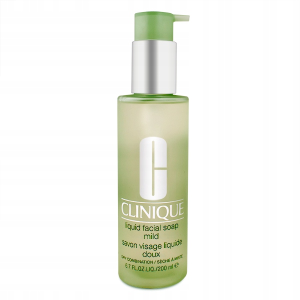 Clinique All About Clean Liquid Facial Soap Mild – jemné tekuté mýdlo na obličej 200 Ml