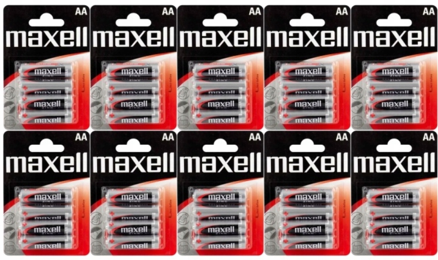Bateria cynkowo-węglowa Maxell AA (R6) 4 szt.