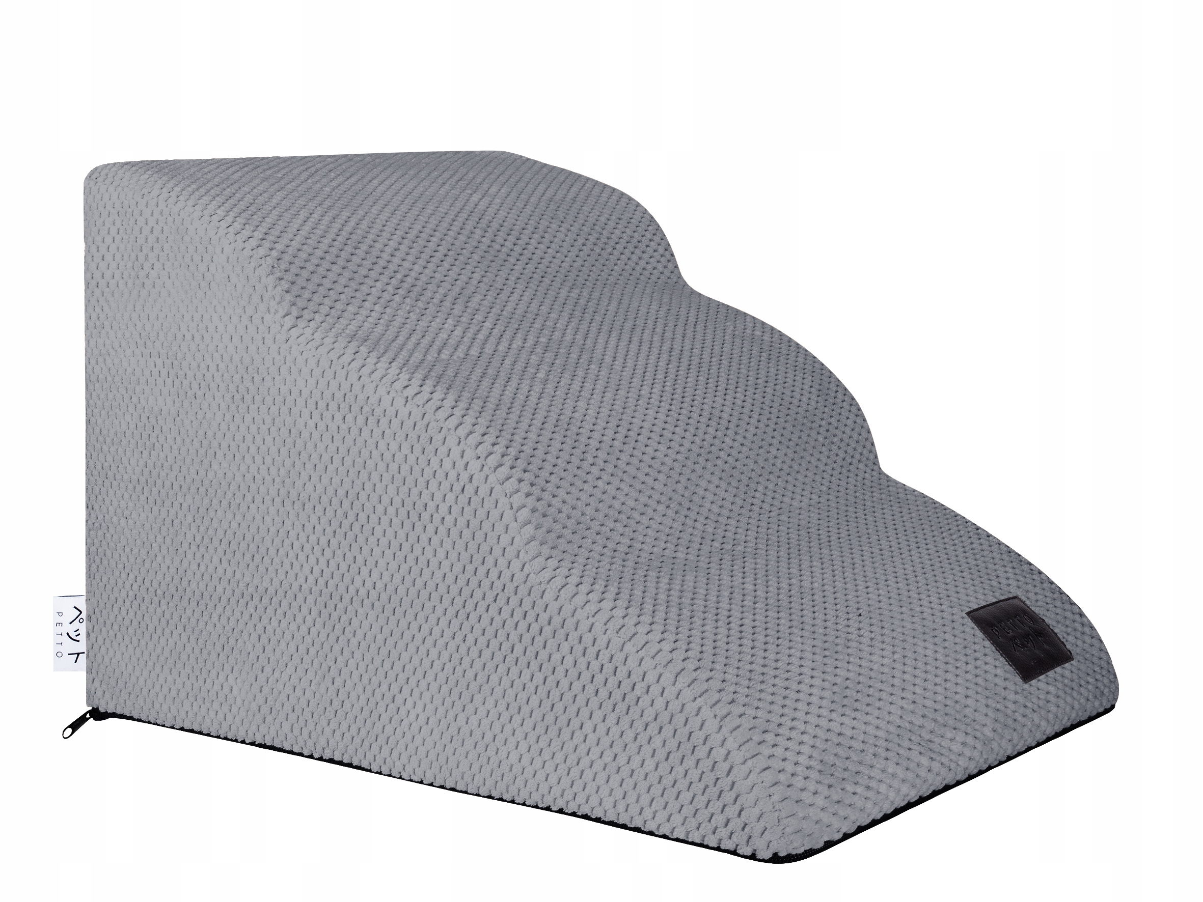 Levně Petto Kumo 3 Schodky pro psa grafitové stupně