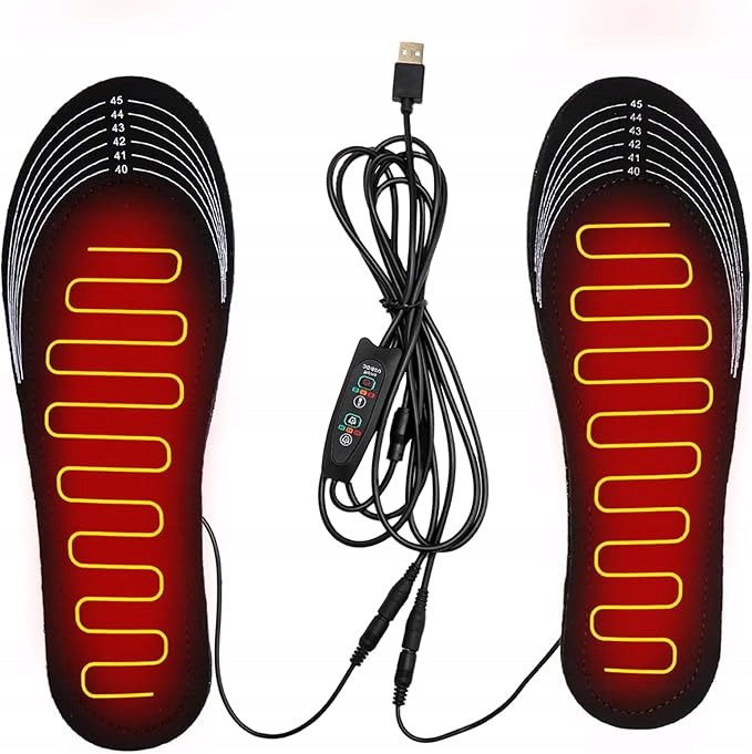 Vložky Do Bot Vyhřívané 3 Teploty 40-46 Velikost Usb