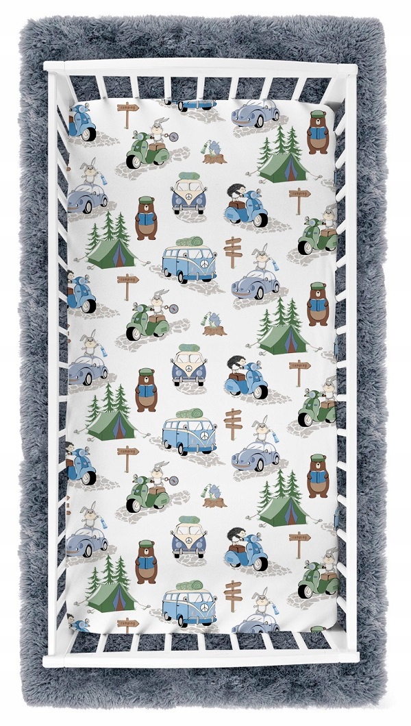 PRZEŚCIERADŁO DO ŁÓŻECZKA 160x80 Z GUMKĄ GRUBA BAWEŁNA 100% BABYMAM Marka Babymam