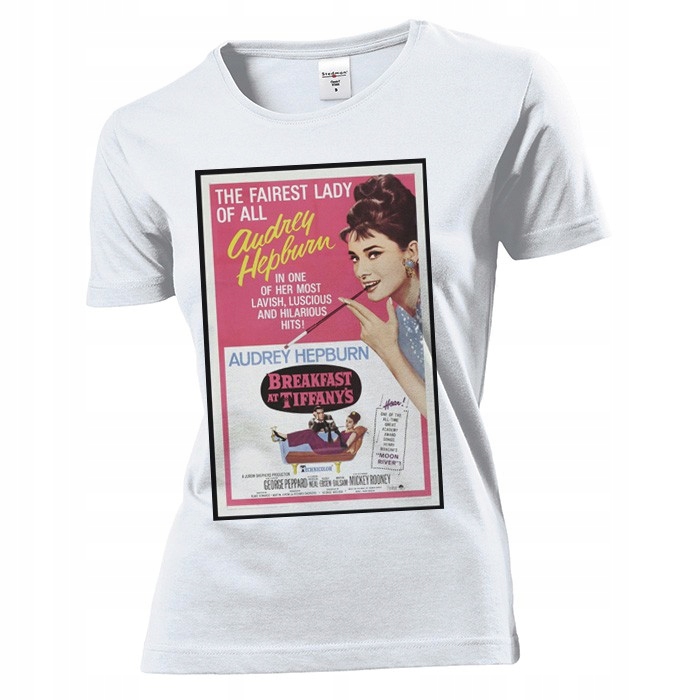 

Koszulka damska Audrey Hepburn S