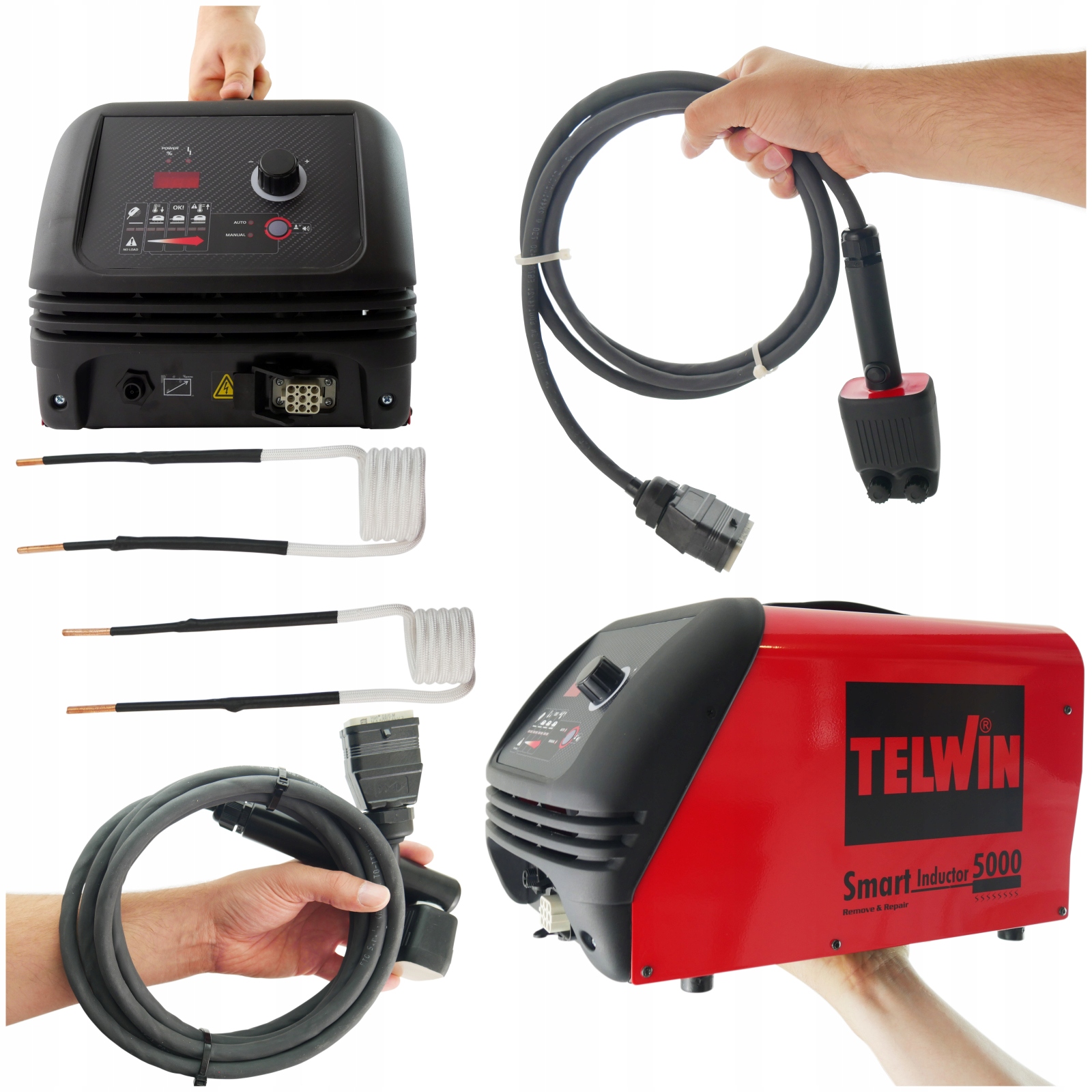 Indukční ohřev Telwin Smart Inductor 5000 Bajonet cívky Wonder Pen 2