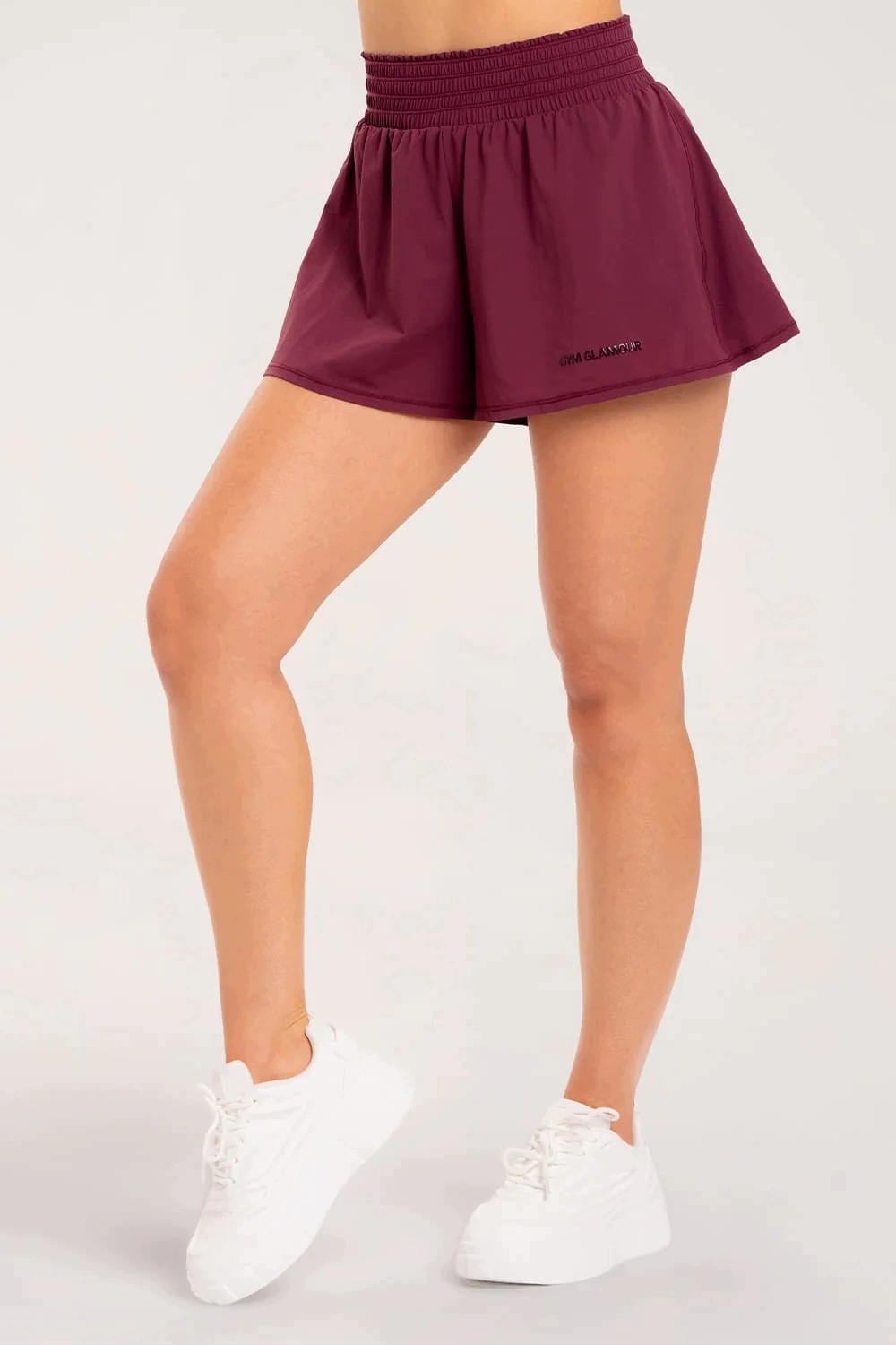Gym Glamour Šortky Court burgundy vel. L