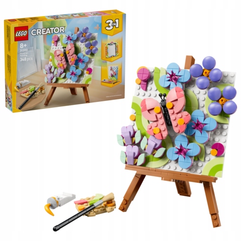 Lego Creator 31390 Dekorativní Obraz S Květinami 3v1 8+