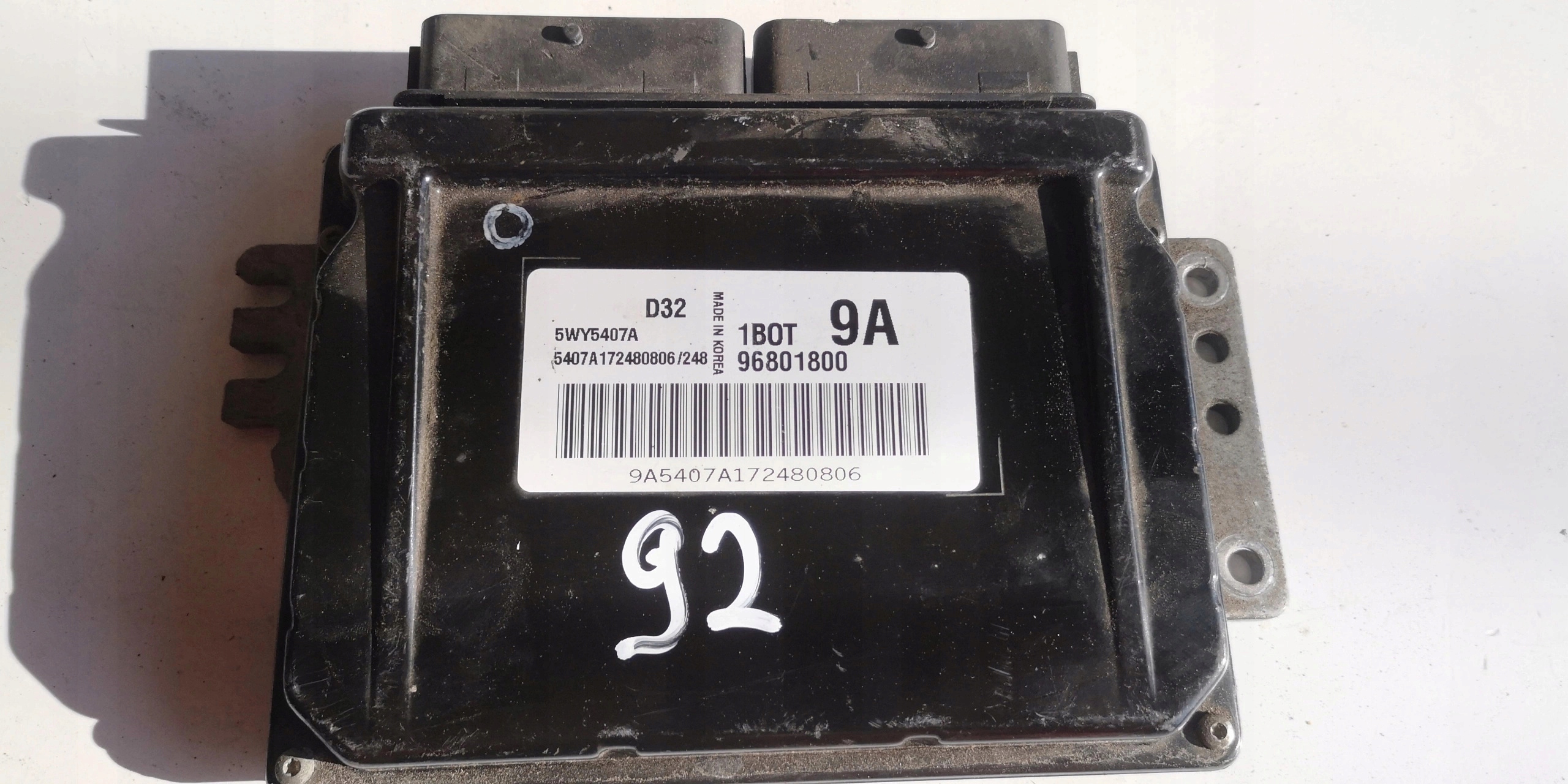 computer ECU CHEVROLET MATIZ DAEWOO 5WY5407A ORYGI