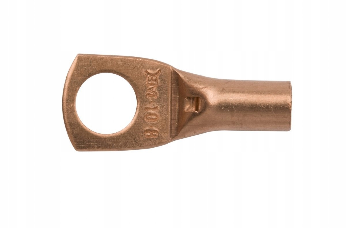 

Końcówka Oczkowa Rurowa 10/M8 Miedź Niecynowana