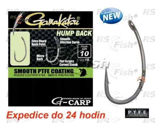 Haczyki Gamakatsu G-Carp Hump Back roz. 8