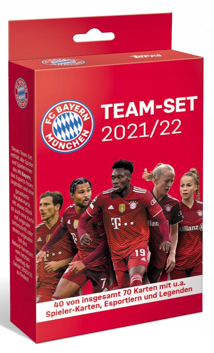 TEAM - SET Bayern Monachium Topps 2021/22