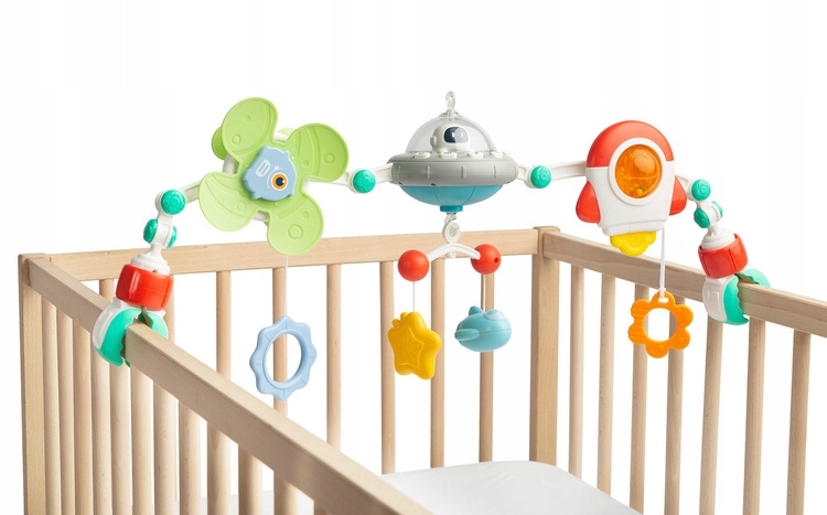 ZABAWKA EDUKACYJNA - PAŁĄK DO WÓZKA KOSMOS Materiał plastik