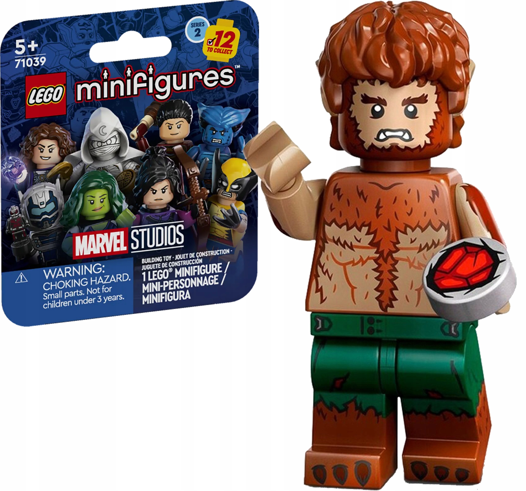 Lego Minifigurky 71039 Marvel Série 2 Vlkodlak