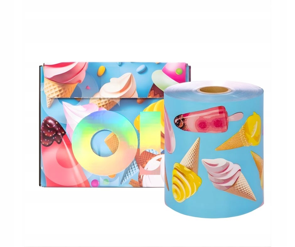 O! Tools Ice Cream – Ryflovaná Fólie Kadeřnická v roli 100 m