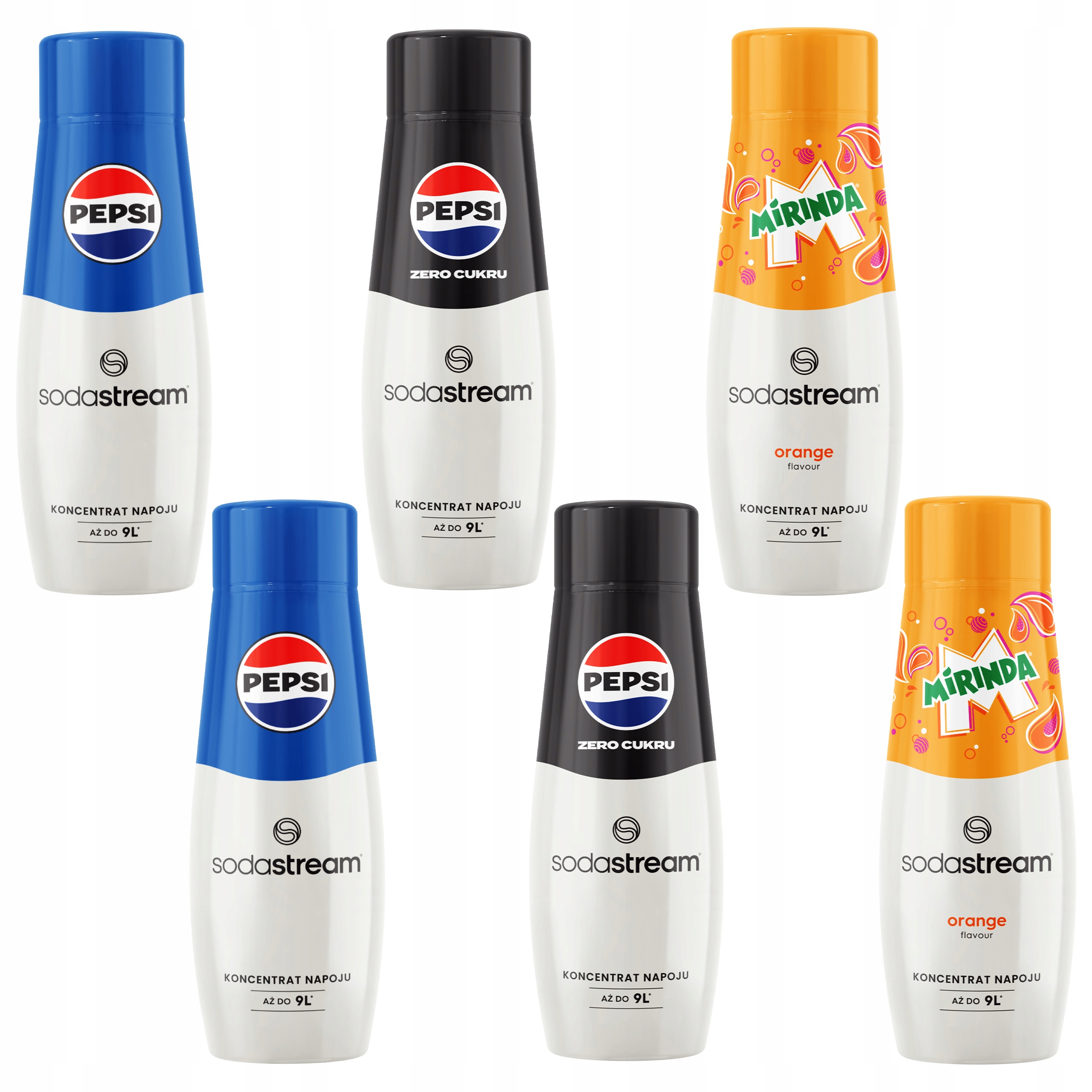 Sodastream Koncentrat 2x (pepsi Mirinda Pepsi Max)