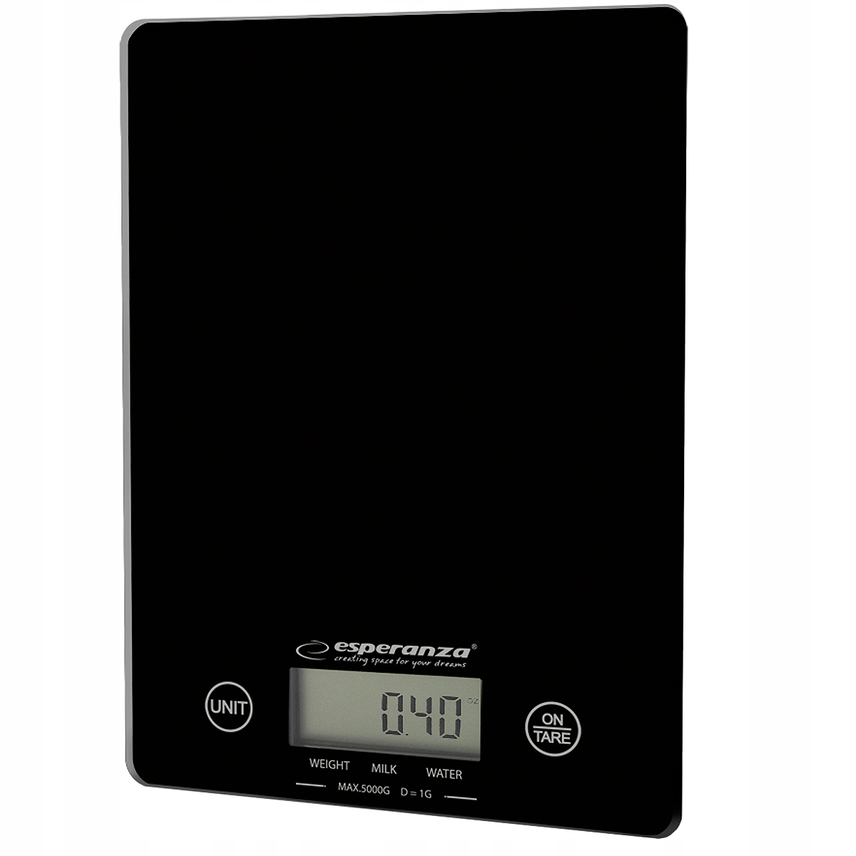 

Waga Kuchenna Biurowa Szklana Esepranza LCD Do 5kg