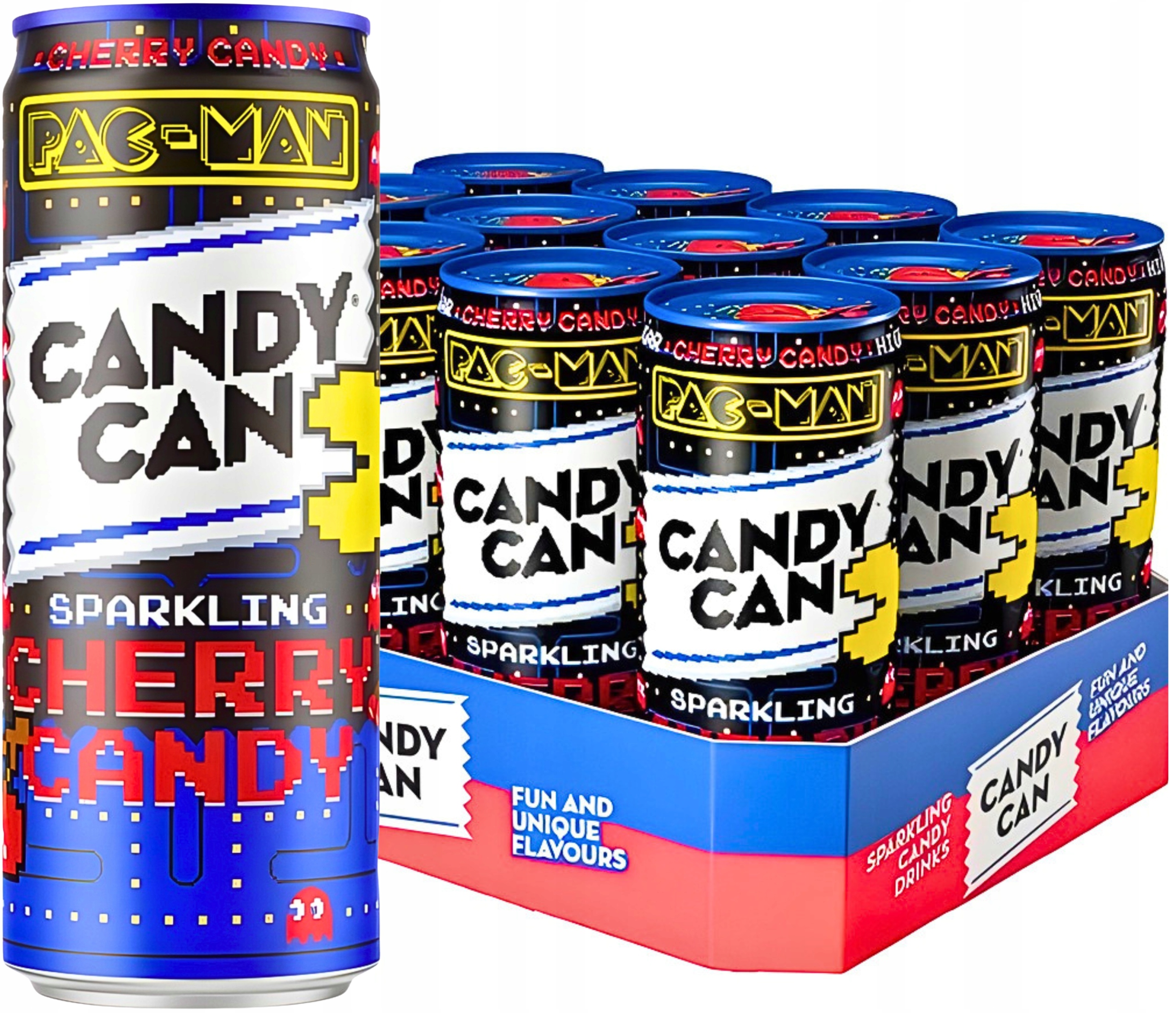 Candy Can Pac-Man Cherry Candy 12×330ml