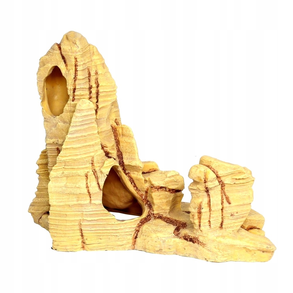 Dekorace Do Akvária Skalka Ozdoba Přírodní Kámen 22X11X17 CM