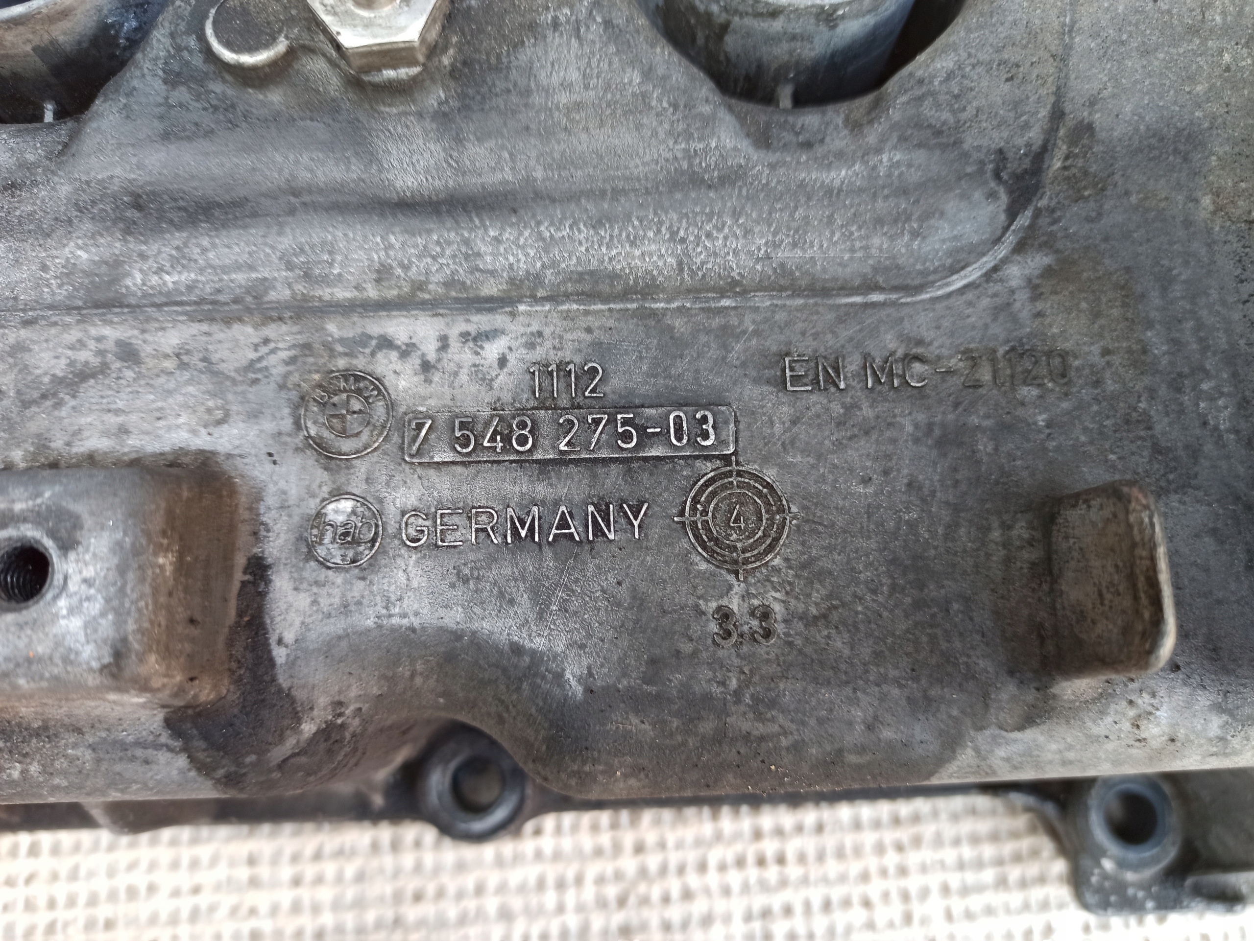 Abdeckung der Ventile BMW E60 E90 N52 2.5i 3.0i
