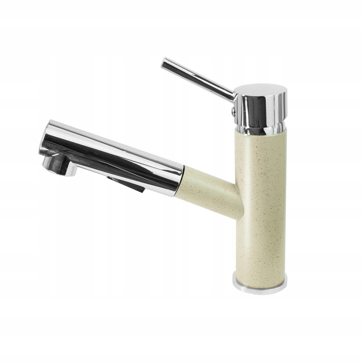 Kuchynská batéria s výsuvným výtokom CADO2 béžová Gamma