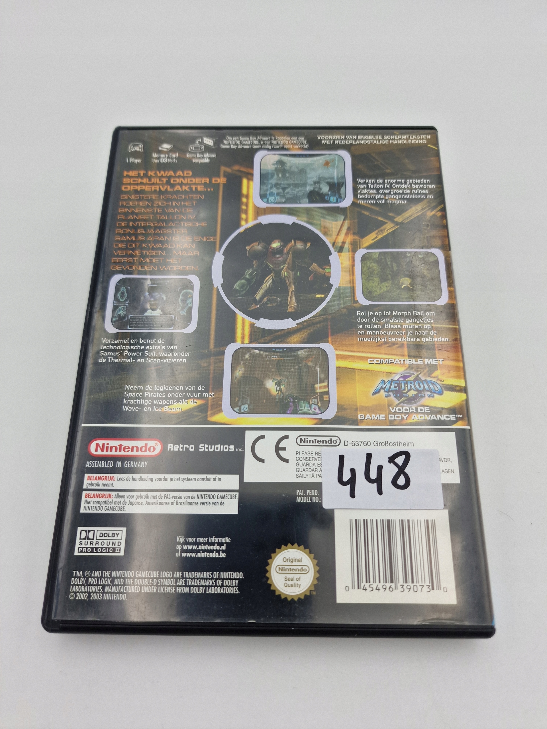 NINTENDO GAMECUBE METROID PRIME Producent Nintendo