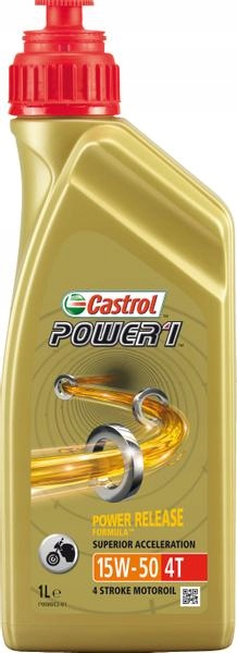 

Castrol Power 1 4T 15W50 Api Sj Jaso MA2 1L