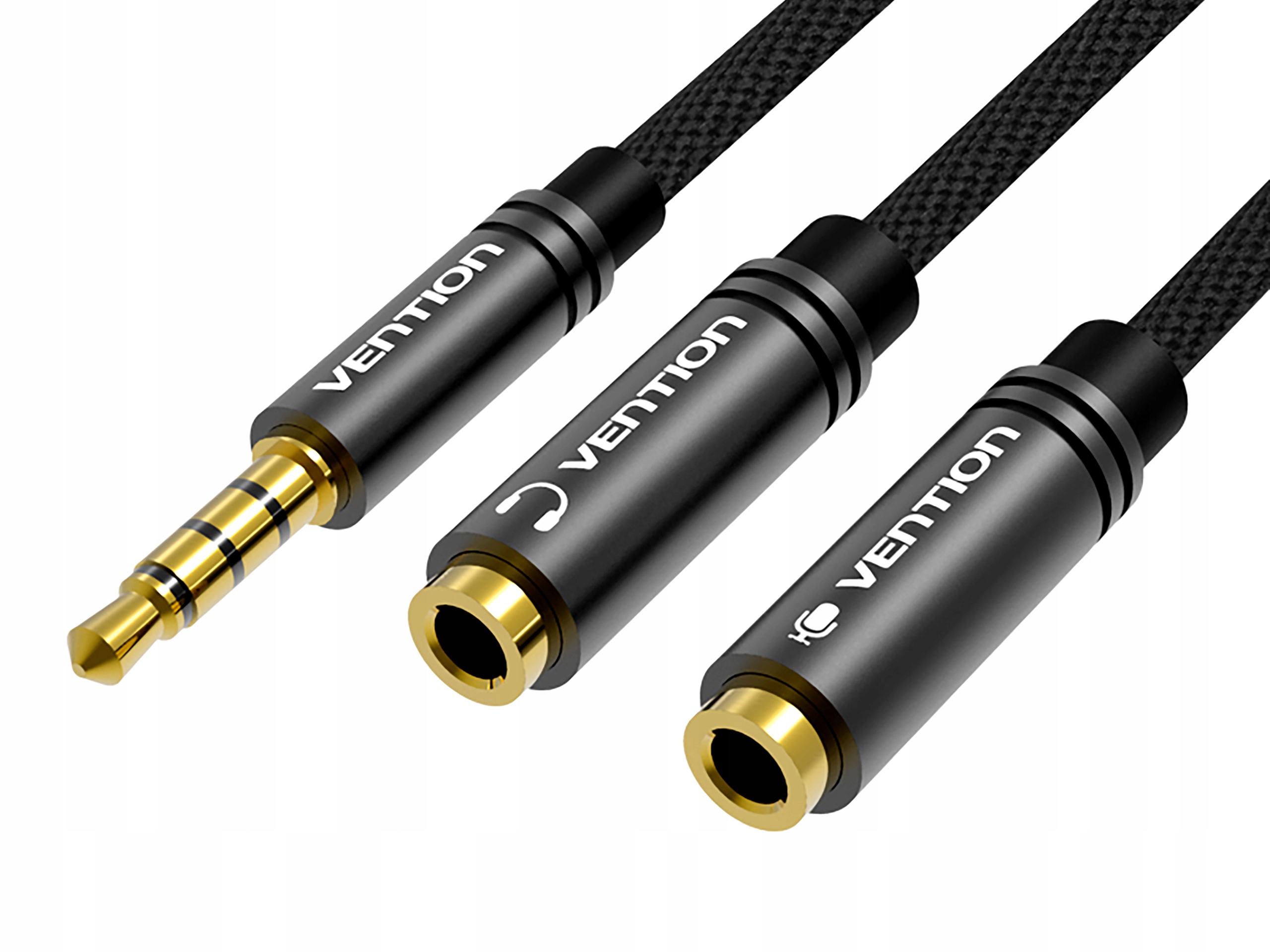 

Vention Splitter jack 3.5 - 2x 3.5 Mic + Słuchawki
