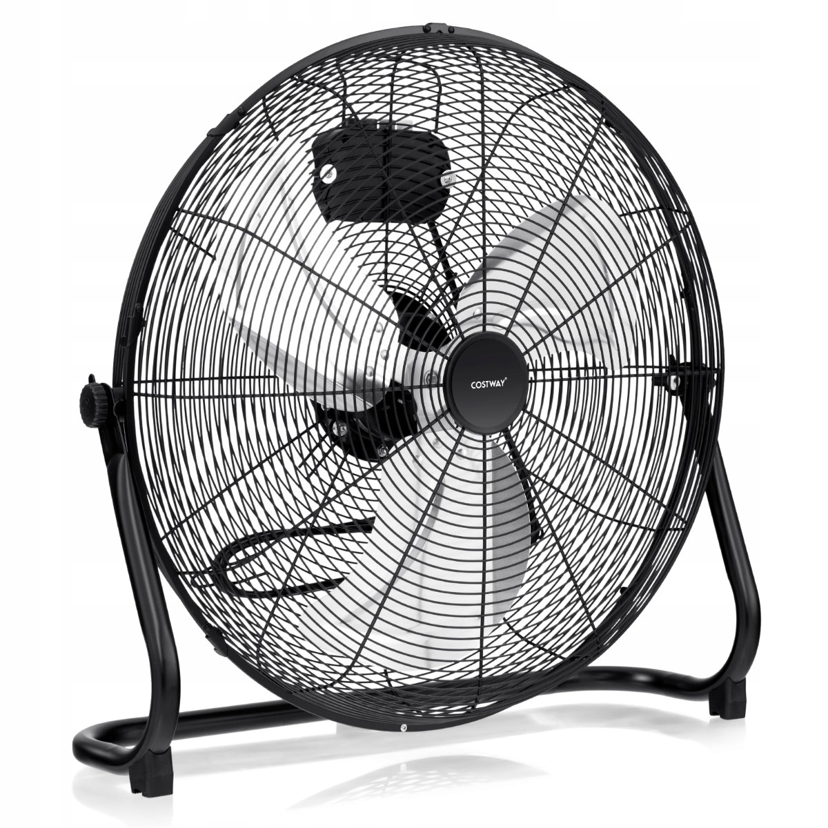 Podlahový ventilátor Costway 160 W černý