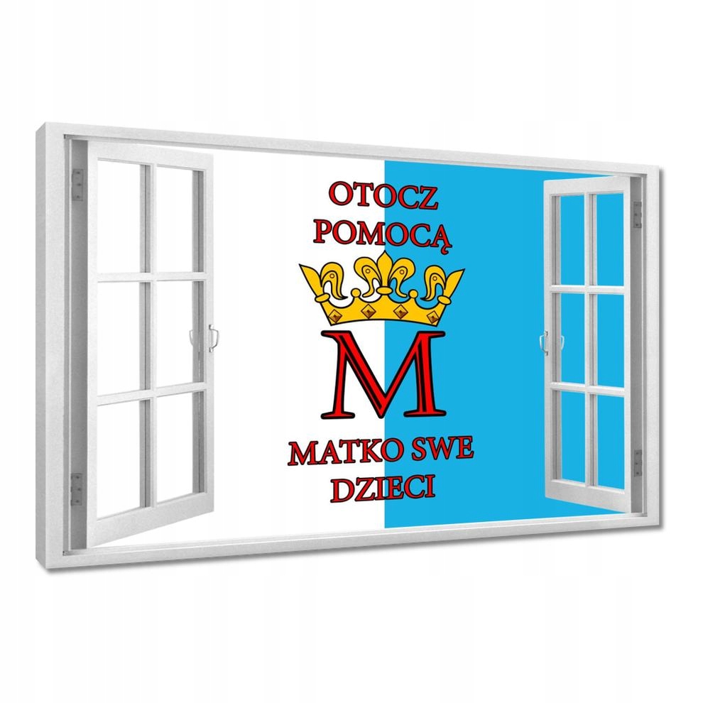 

Obrazy 120x80 Otocz pomocą Matko Maryja