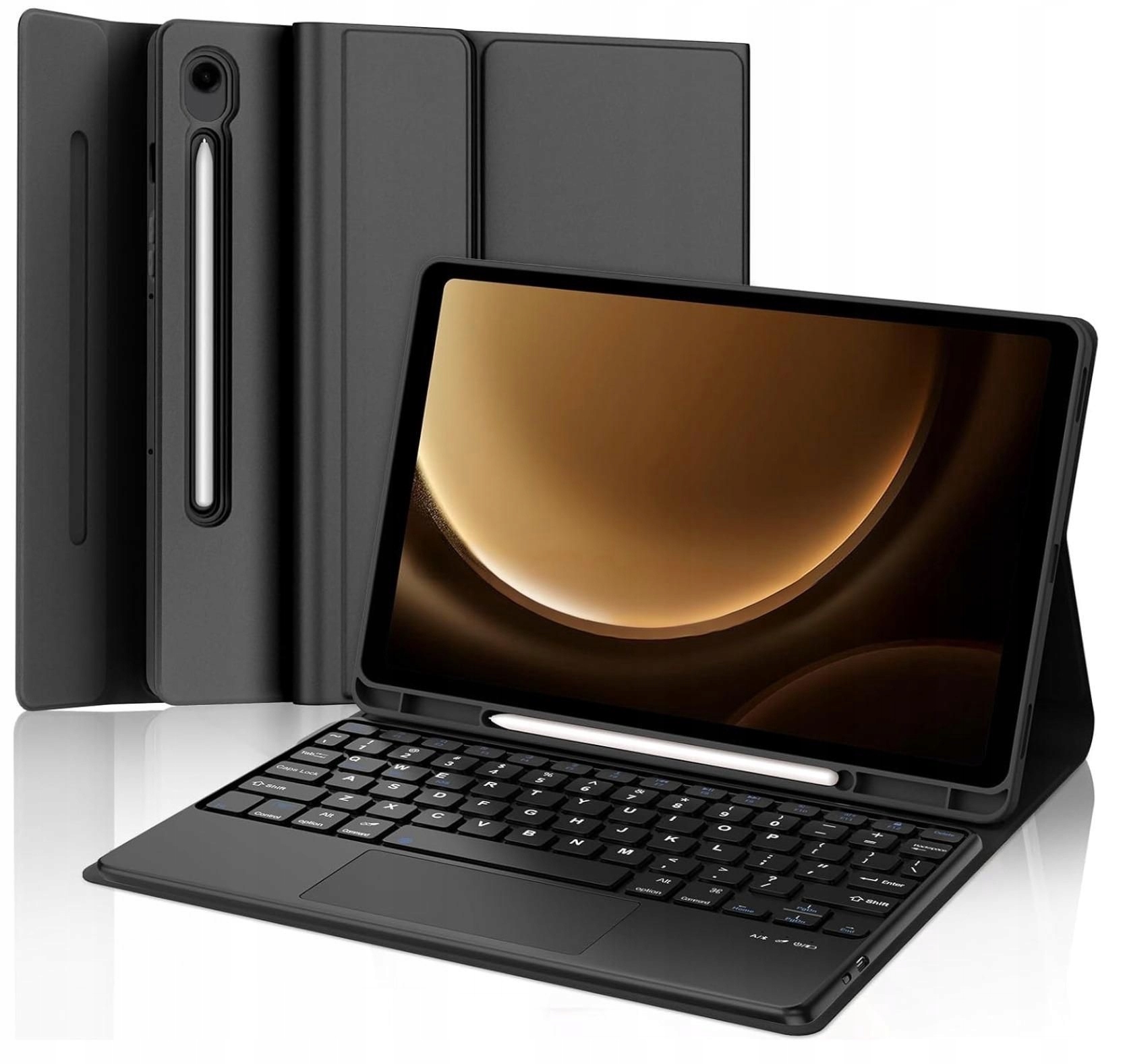 Etui Klawiatura Touchpad do Samsung Galaxy Tab S10 Fe Plus S10 Fe+ 13.1"