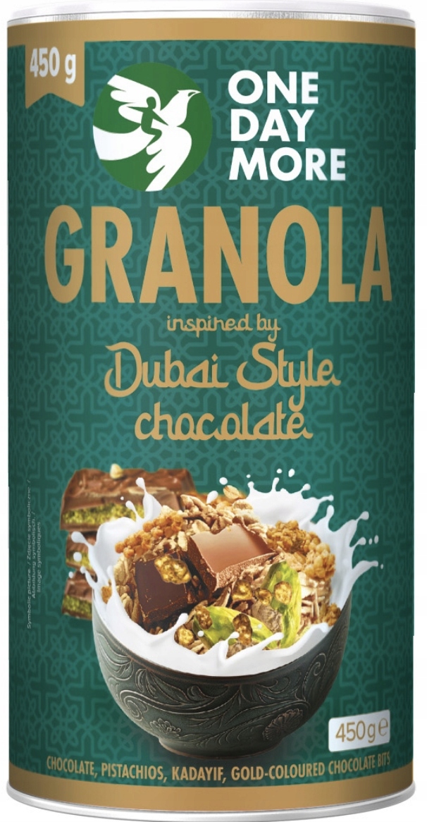 One Day More Granola Dubai Style chocolate - TUBA 450g