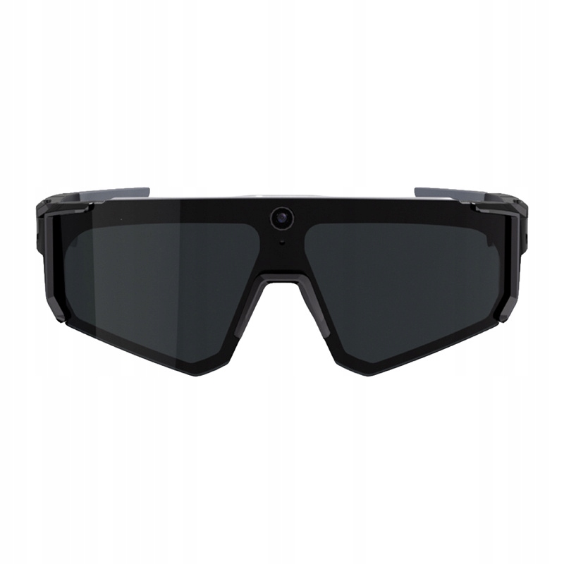 Colmi V06 Ai Smart Okulary Sportowe z Kamerą 2K 8MP Bluetooth 260mAh Czarne