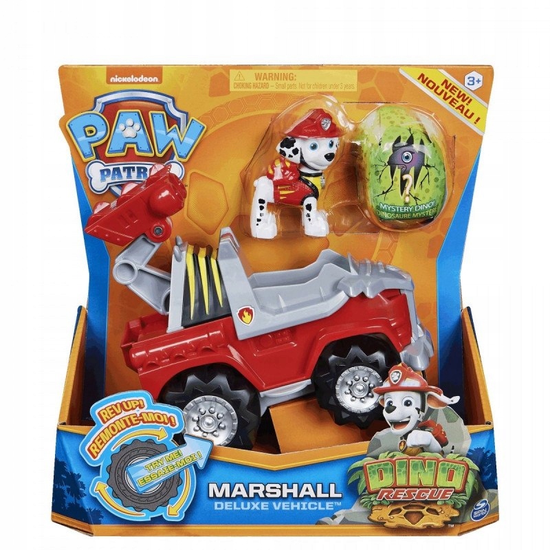

Psi Patrol Pojazd Dino Marshall Spin Master