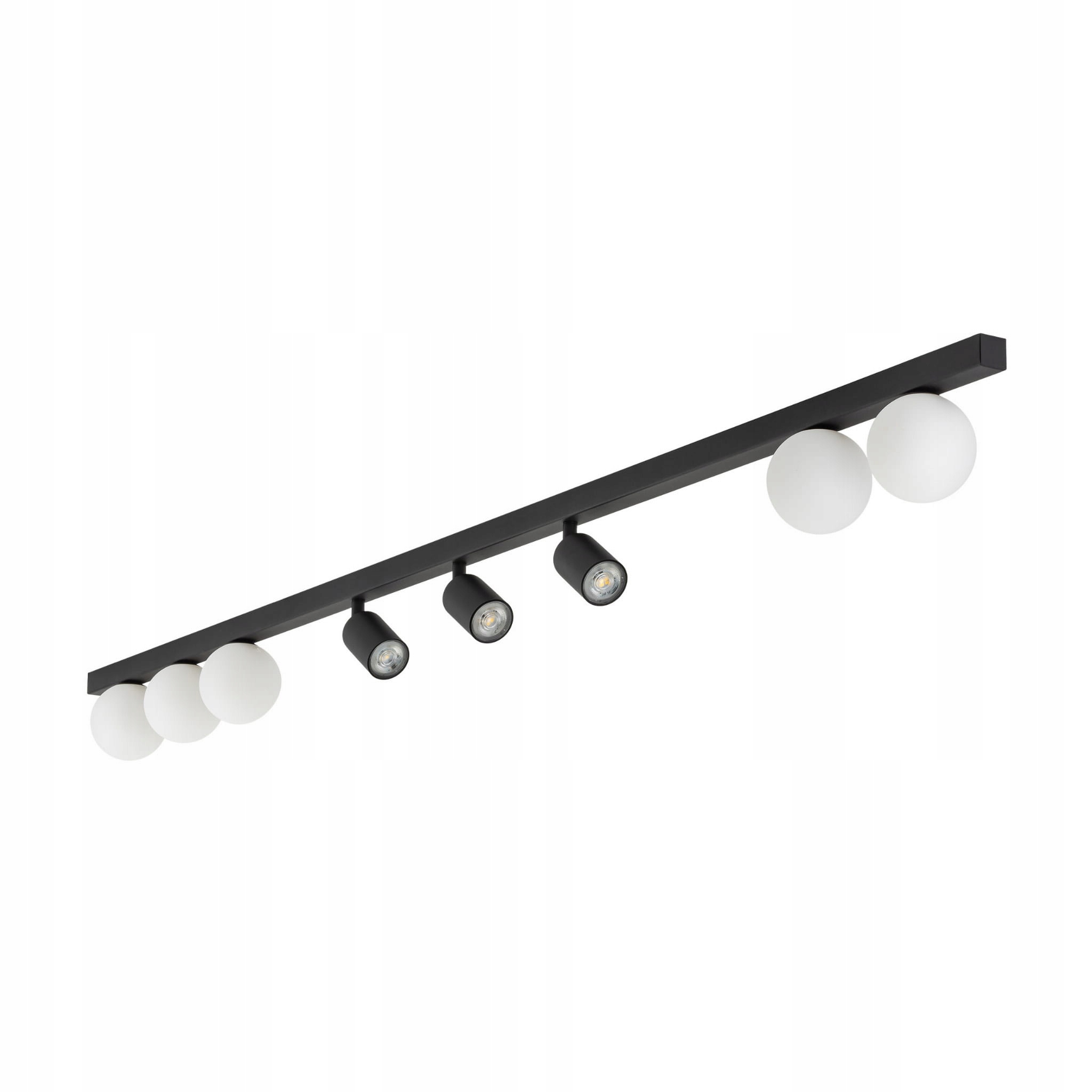 Tk Lighting Lampa sufitowa z reflektorami, szklane klosze GU10/G9 10004