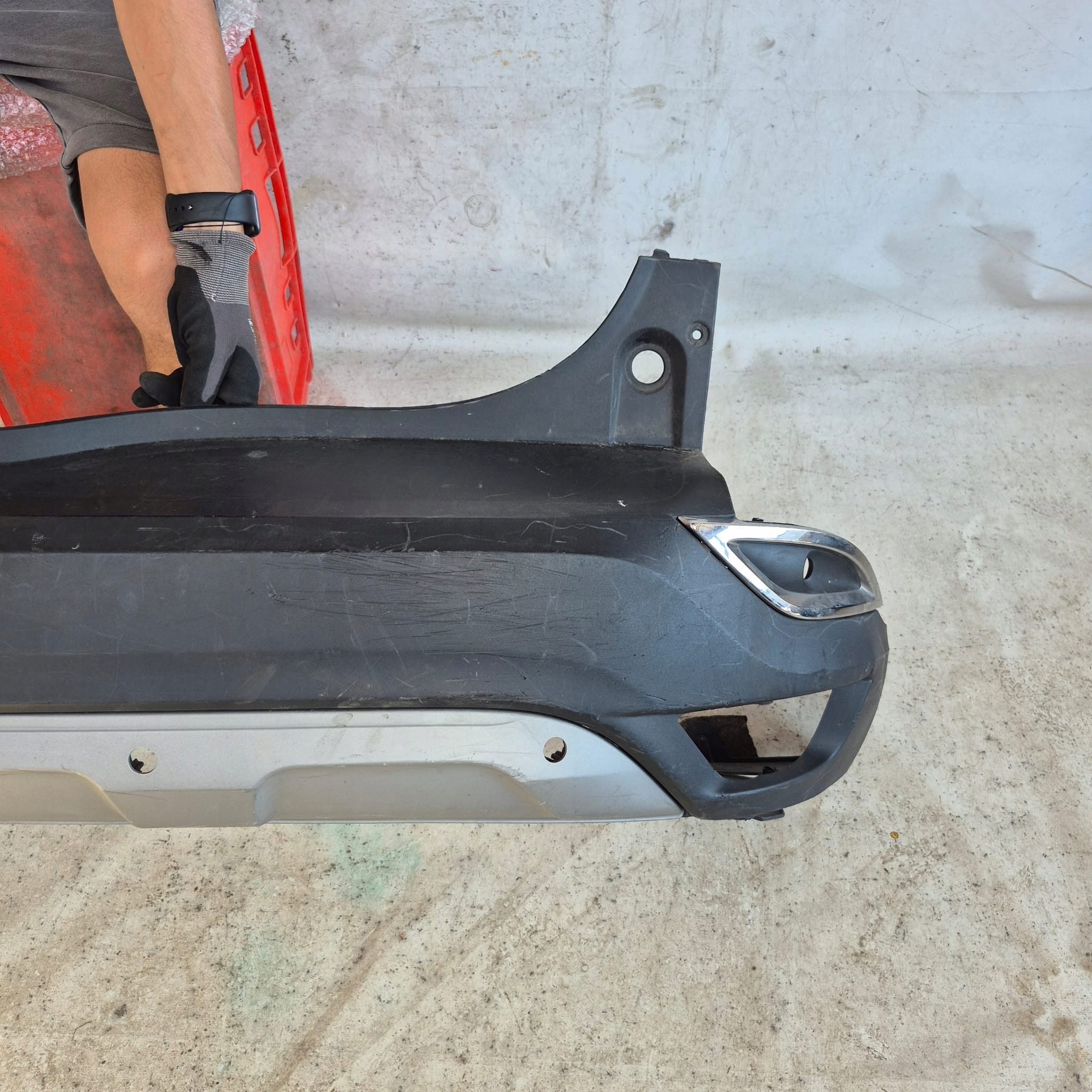 RENAULT ESPACE V 5 14-23 bumper rear part rear PDC
