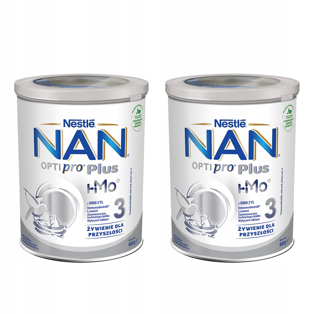 NESTLE NAN OPTIPRO PLUS 3 HM-O 2x800g