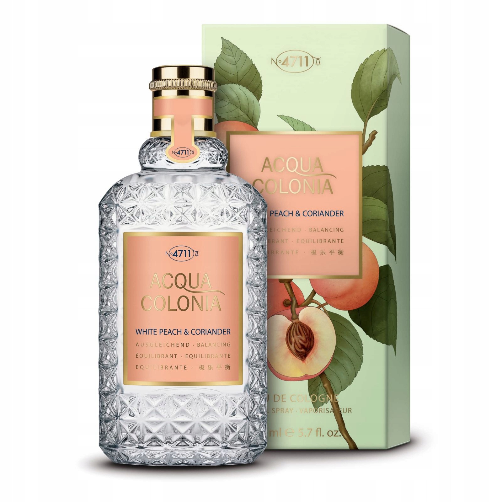 4711 Acqua Colonia White Peach+coriander Kolínská Voda Objem: 50 ML