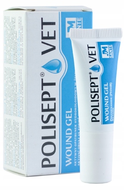 

Polisept Vet Wound Gel żelowy opatrunek rany 30ml