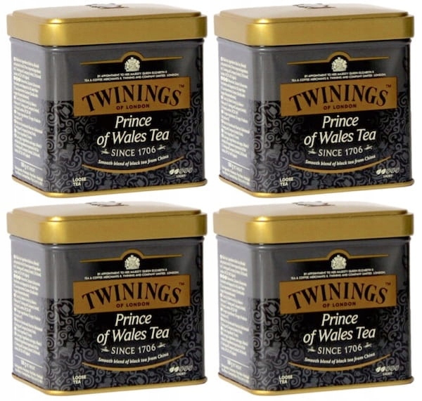 Herbata Twinings Prince of Wales puszka 100g x 4
