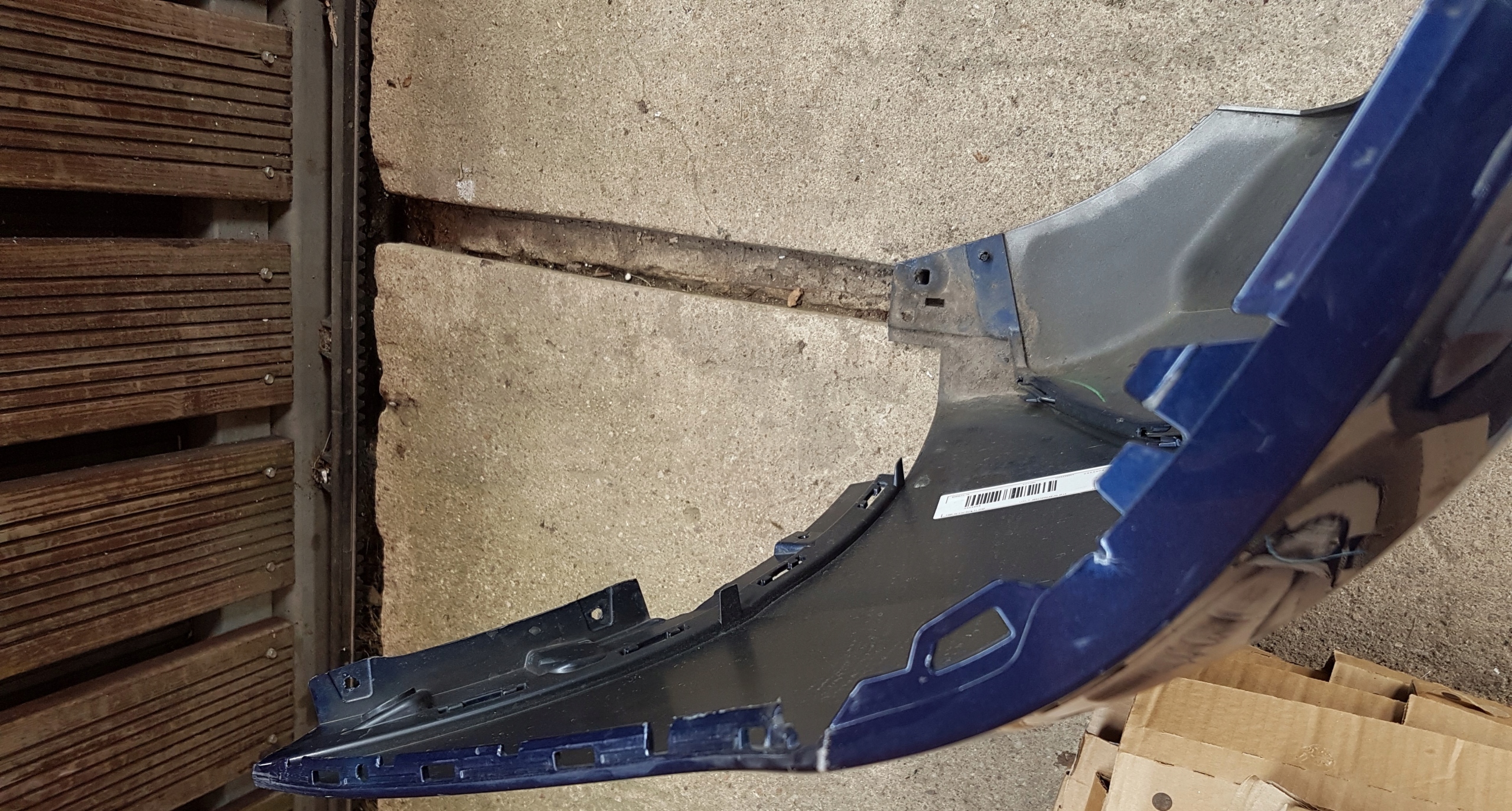 bumper rear BMW X2 F39 m-packet
