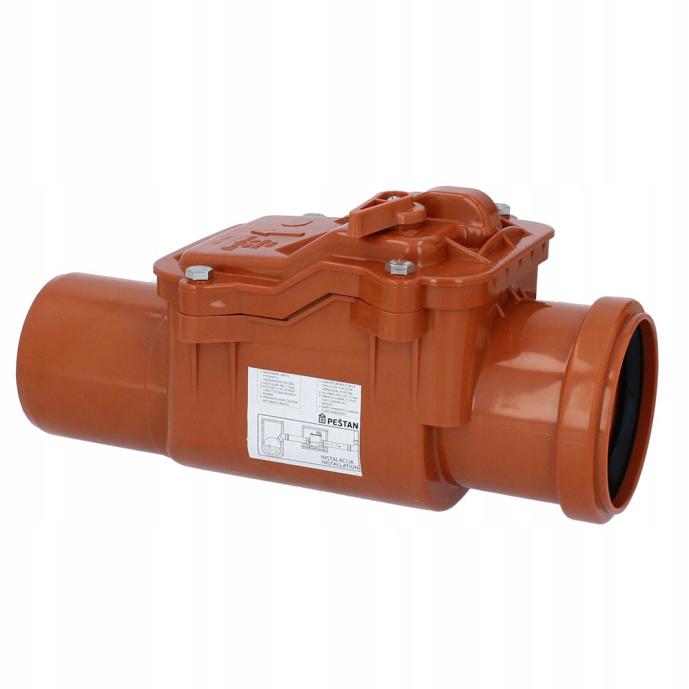 Bouřková klapka odtoku kanalizace 75