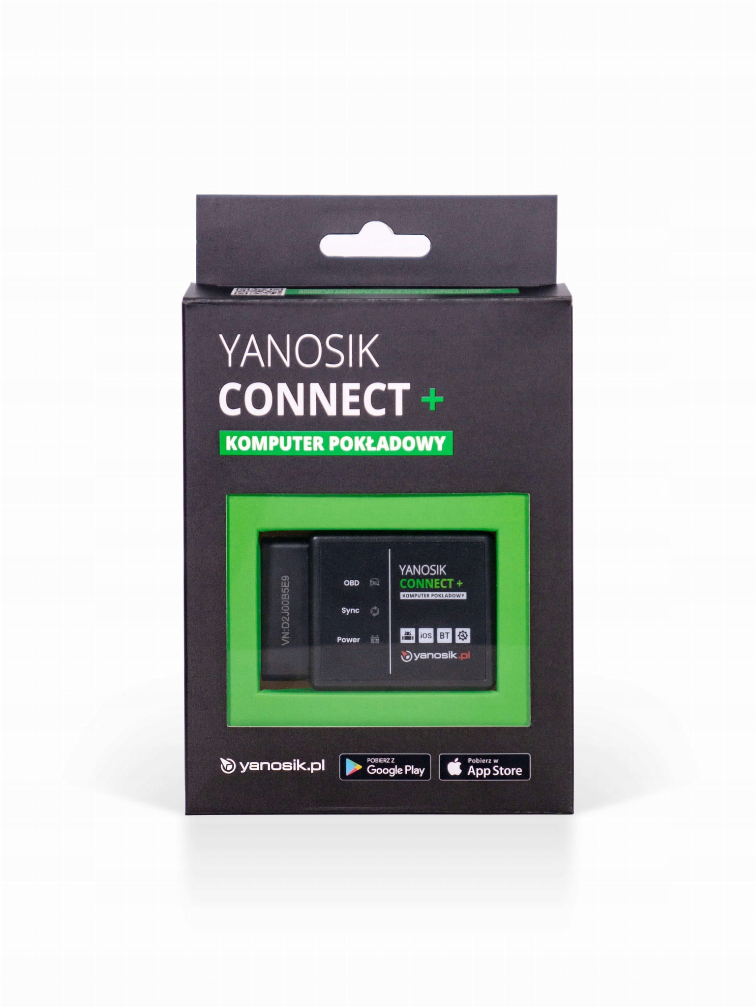 Yanosik Connect+ Komputer Interfejs OBD2