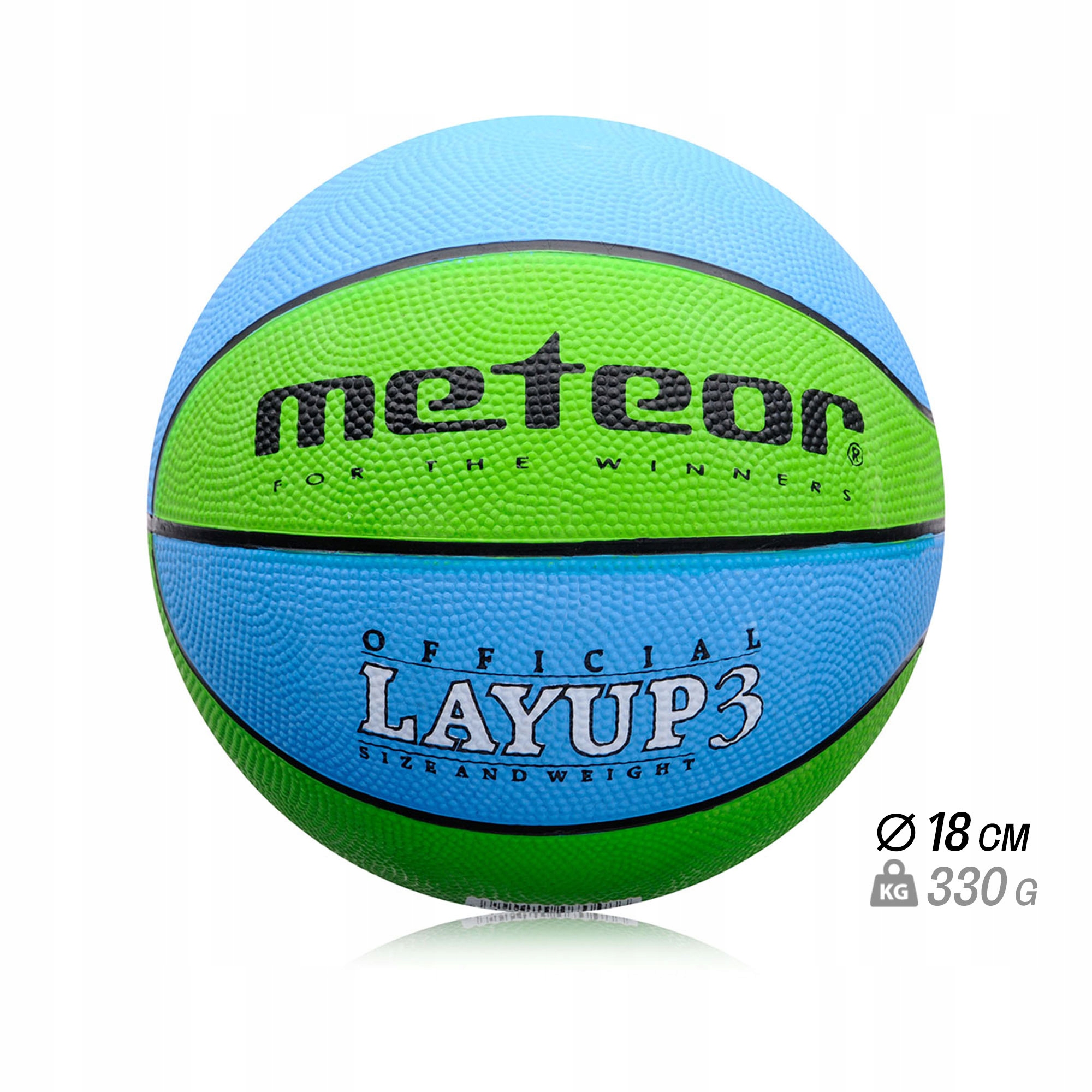 PIŁKA KOSZOWA DO KOSZYKÓWKI METEOR LAYUP DLA DZIECI do 8 lat #3 Model Layup 3