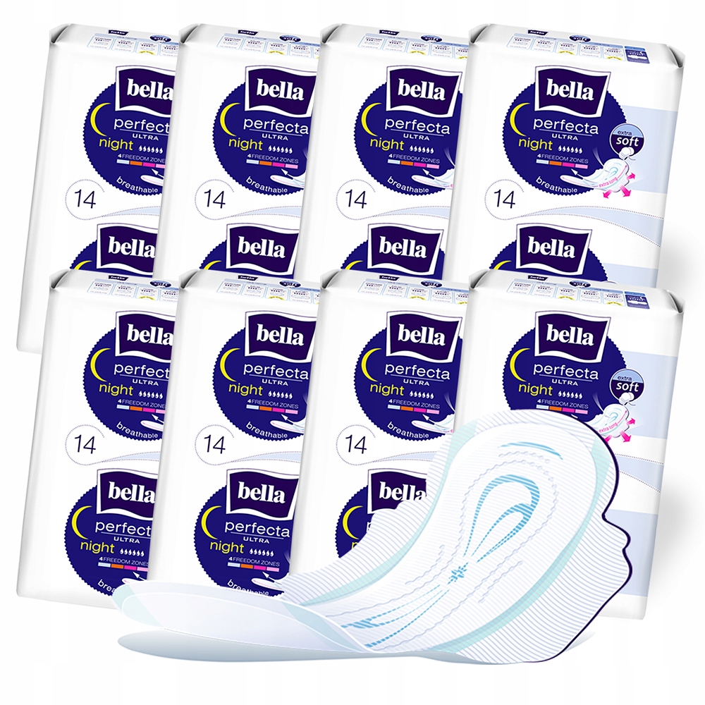 

8X Podpaski Bella Perfecta Ultra Night 14SZT=112SZ